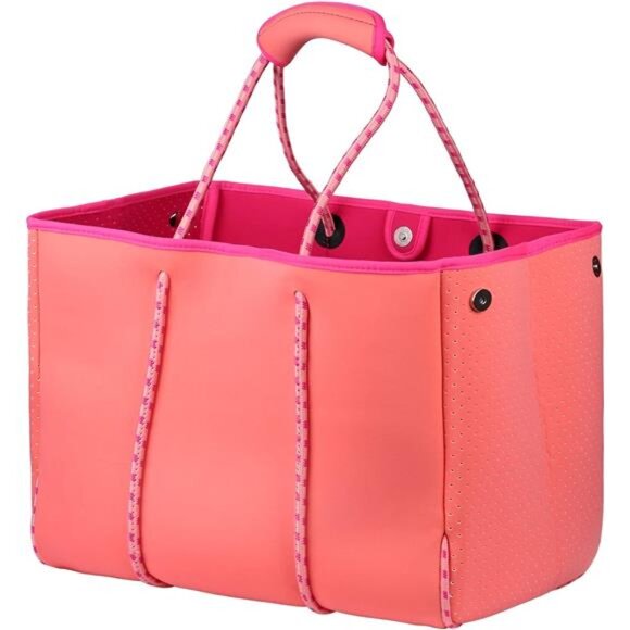 LMYYG Beach bag,Multipurpose Neoprene Bag,Large Tote Bag,Waterproof Shoulder - Picture 1 of 8